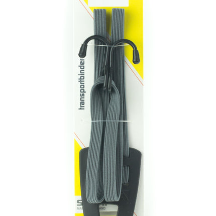 Snelbinder Bibia Amazing Grey met haakjes - bestemd voor voordrager - grijs (op kaart)