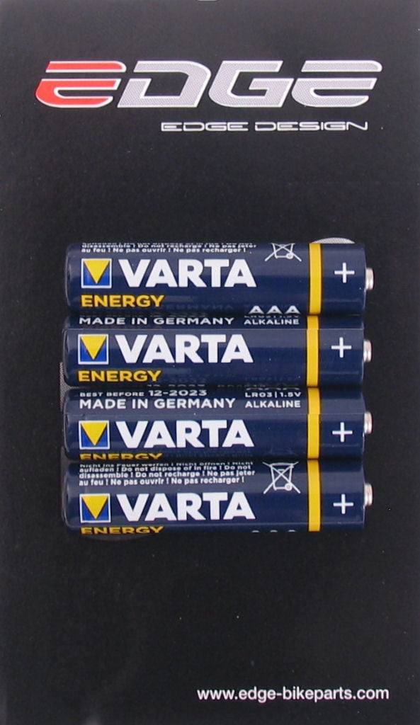 Batterij Varta Alkaline AAA - 4 stuks - (Edge blister)