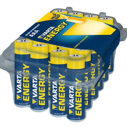 Batterij VARTA Energy Alkaline AAA/LR03  (Box = 24stuks)