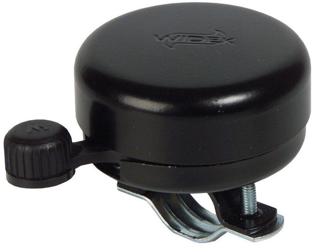 Fietsbel Widek staal - zwart gelakt (werkplaatsverpakking)