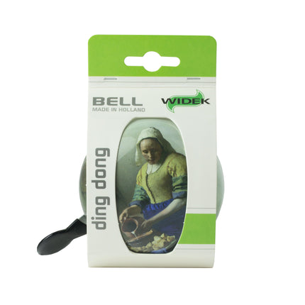 Fietsbel Ding-Dong Widek ø80mm - Vermeers melkmeisje