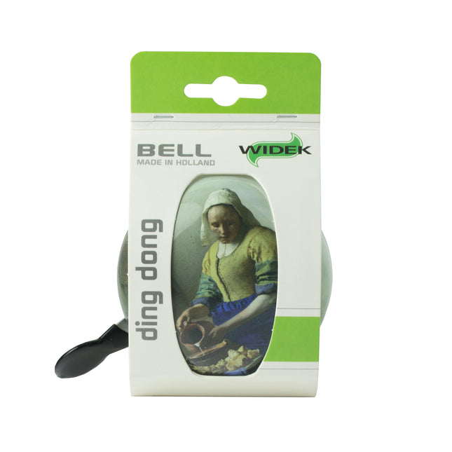 Fietsbel Ding-Dong Widek ø80mm - Vermeers melkmeisje