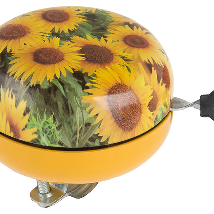 Fietsbel Ding-Dong M-Wave ø80mm - sunflower yellow