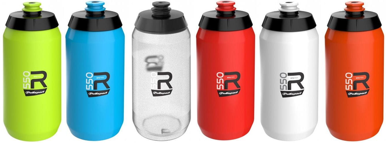 Bidon Polisport RS550 lichtgewicht - 550 ml - wit