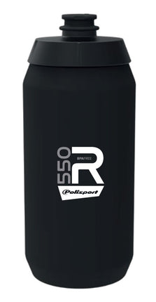 Bidon Polisport RS550 lichtgewicht - 550 ml - zwart