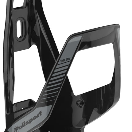 Bidonhouder Polisport Pro Evo - zwart/grijs