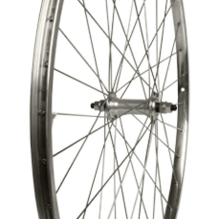 Voorwiel 27x11/4 AS23 23MM Zilver