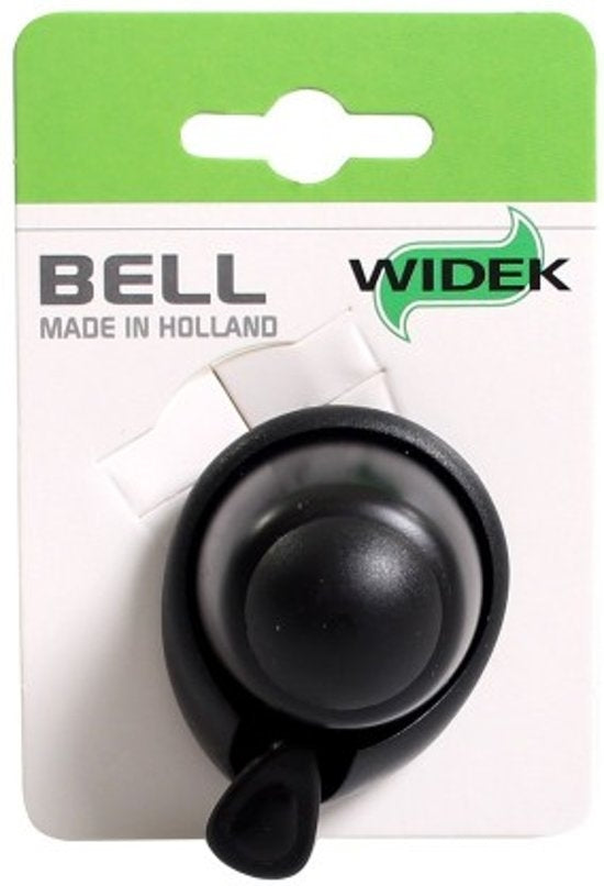 Fietsbel Widek Decibell 2 - zwart (op kaart)