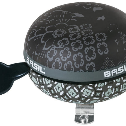 Fietsbel Ding-Dong Basil Bohème ø80mm - black