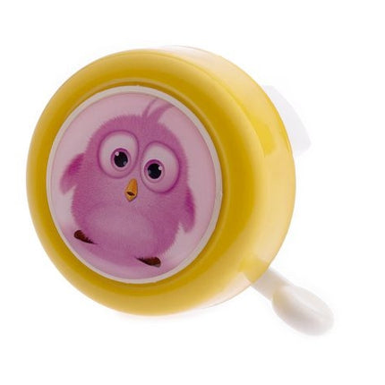 Fietsbel PexKids 'Vrij als een vogel' - geel