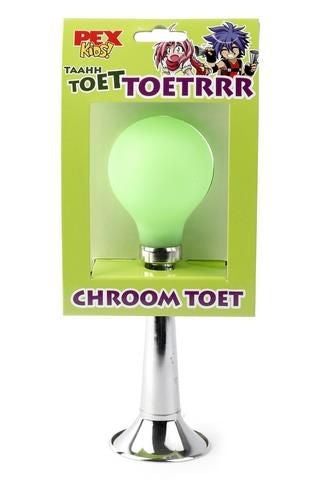 PexKids kindertoeter recht - groen / zilver
