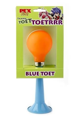 PexKids kindertoeter "recht" - blauw / oranje