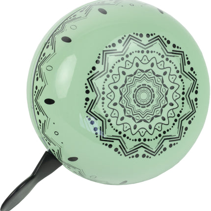 Fietsbel Ding-Dong Widek Mandala ø80mm - green bay