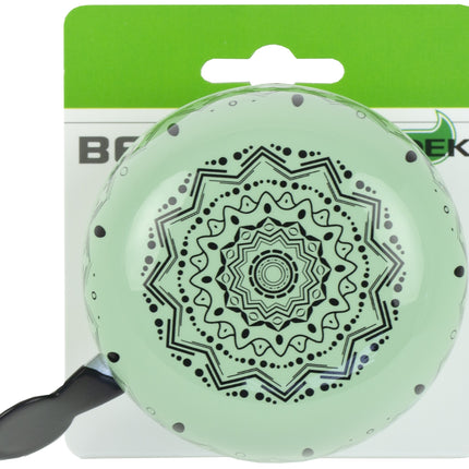 Fietsbel Ding-Dong Widek Mandala ø80mm - green bay