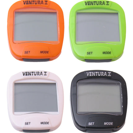Fietscomputer Ventura X 10-funkties - wit