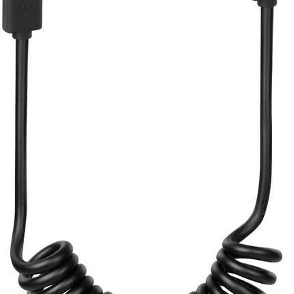Optiline Ebike Spring Micro USB spiraalkabel (25 t/m 100 cm)