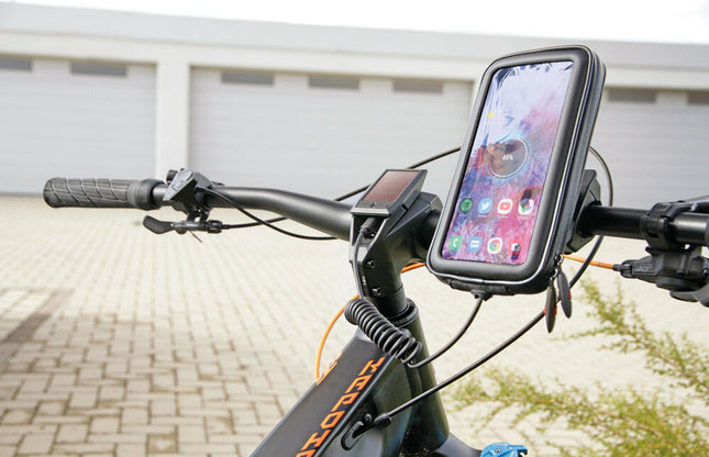 Optiline Ebike Spring Micro USB spiraalkabel (25 t/m 100 cm)