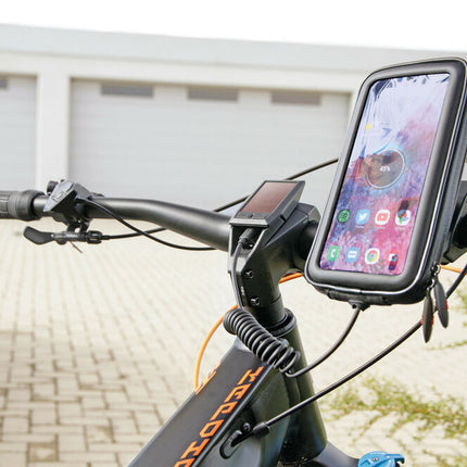 Optiline Ebike Spring Micro USB naar Apple 8 pins stekker spiraalkabel (25 t/m 100 cm)