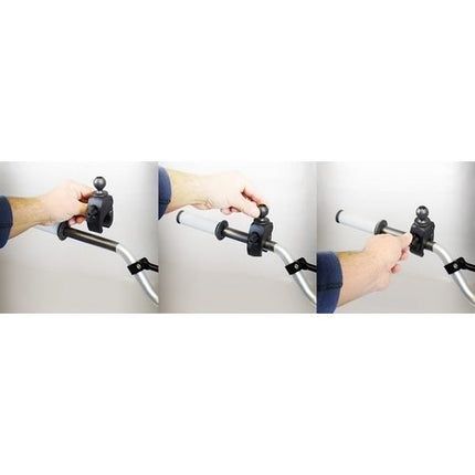 Stuurklem ø16-38mm RAM Mounts met 1" B-kogel