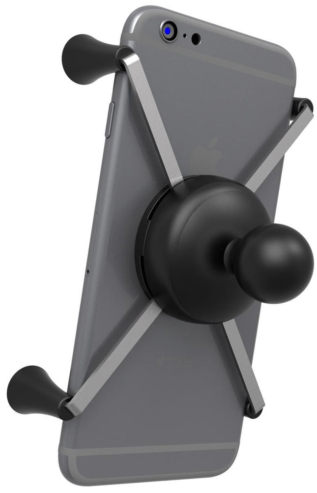 Universele X-grip voor large smartphone RAM Mounts EZ-OF/OFF met B-kogel