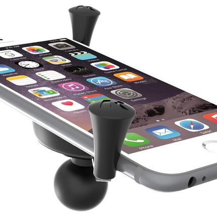 Universele X-grip voor large smartphone RAM Mounts EZ-OF/OFF met B-kogel