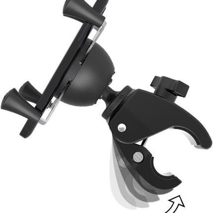 Tough-Claw montageset met universele X-grip RAM Mounts voor smartphones
