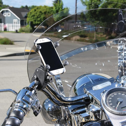 Tough-Claw montageset met universele X-grip RAM Mounts voor smartphones