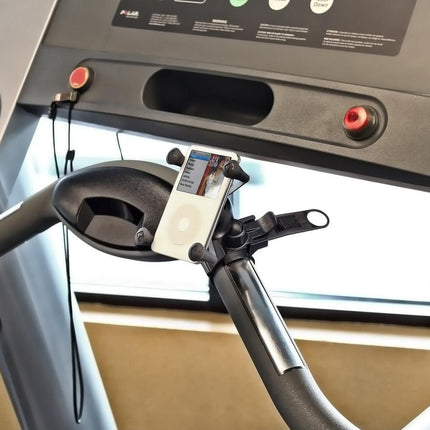 Smartphone montageset met X-grip RAM Mounts met EZ-Strap en Rail Mount stuurbevestiging