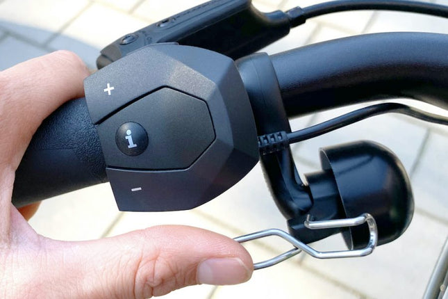 E-bike fietsbel Widek met speciale beugel