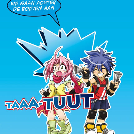 Fietsbel met sirene en zwaailichten PexKids "politieauto Finn"