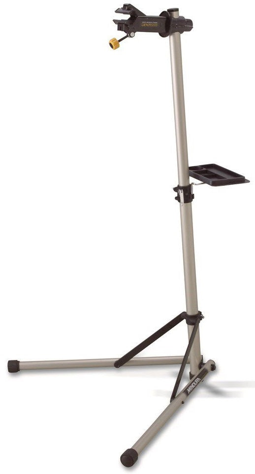 Opvouwbare werkstandaard Minoura RS-500 met gereedschap blad