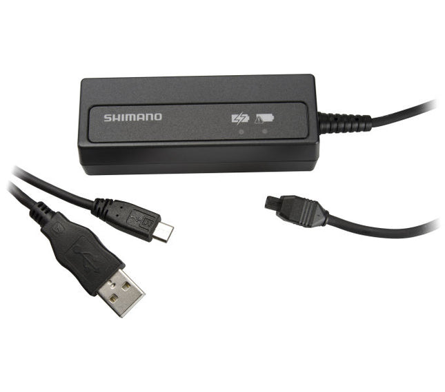 Acculader Shimano Di2 voor interne accu