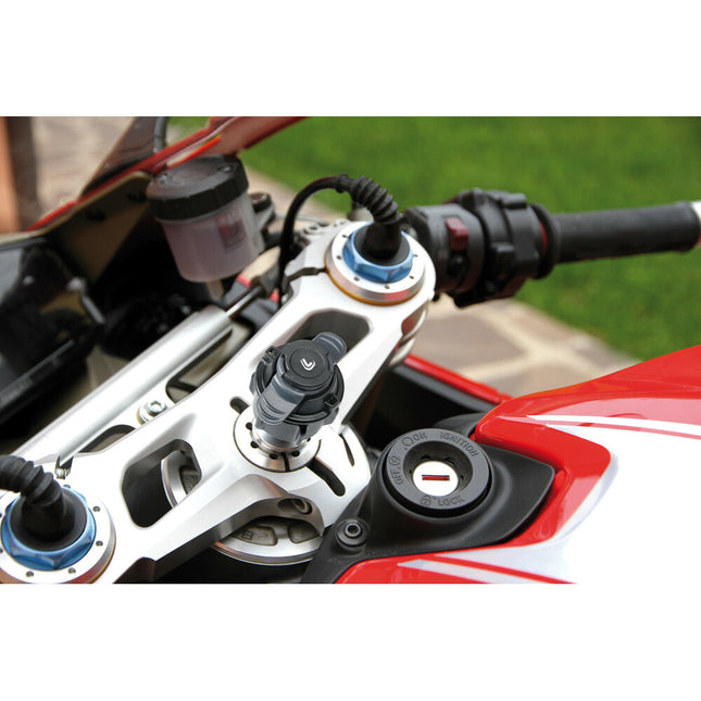 Opti Tube stuurbuisbevestiging voor motorfietsen - ø10-13,3 mm