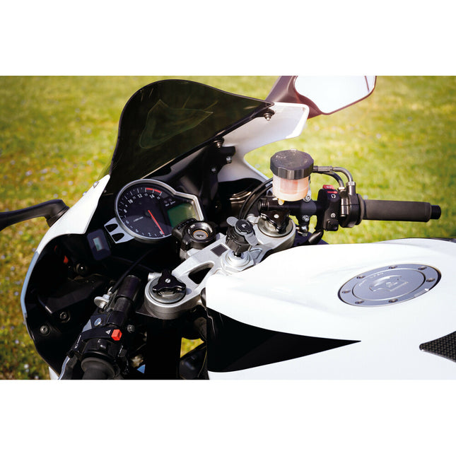 Opti Tube stuurbuisbevestiging voor motorfietsen - ø10-13,3 mm