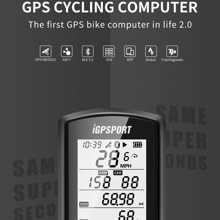 Fietscomputer iGPSPORT iGS10S GPS