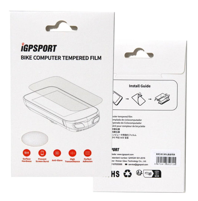 Veiligheidsfolie t.b.v. iGPSPORT BSC300