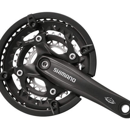 Crankstel 3 x 10 speed Shimano Trekking FC-T521 met 175mm crankarm 44-32-24T Octalink - zwart
