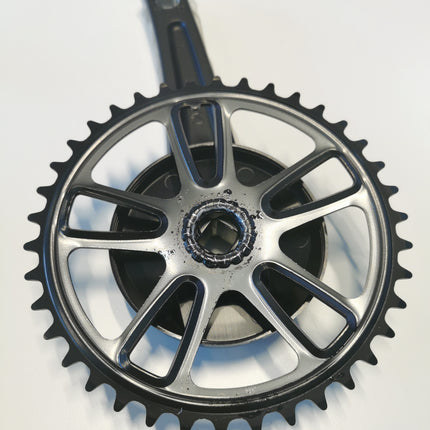 Crankstel 38T Gazelle Strixvaria 170mm crankarm - zwart