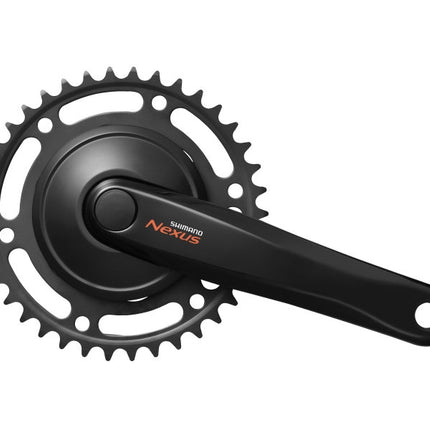 Crankstel 38T Shimano Nexus FC-C6000 met 170mm crankarm - zwart