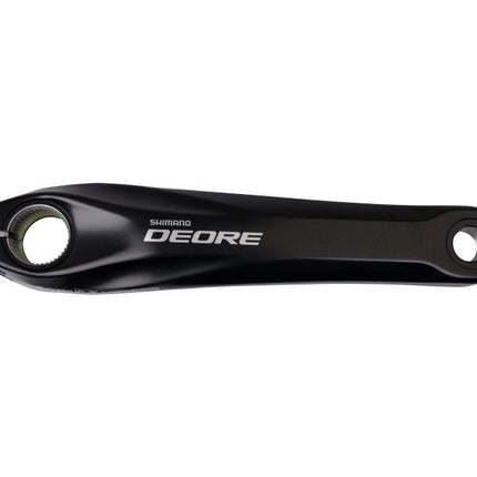 Crankarm links Shimano FC-M610 175 mm - zwart