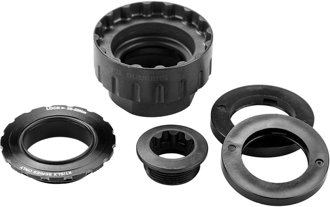Crankstel 12-speed Shimano SLX FC-M7120-1 zonder kettingblad 175 mm - zwart - afbeelding 2