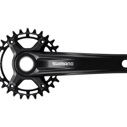 Crankstel 12-speed Shimano FC-MT510-1 - 34 tands - 170 mm - zwart