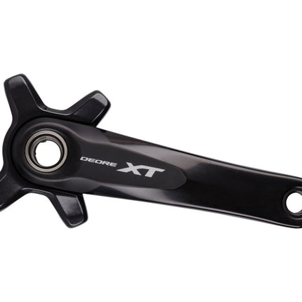 Crankstel 11 speed Shimano Deore XT FC-M8000-1 met 175mm crankarm - zonder kettingblad - zwart