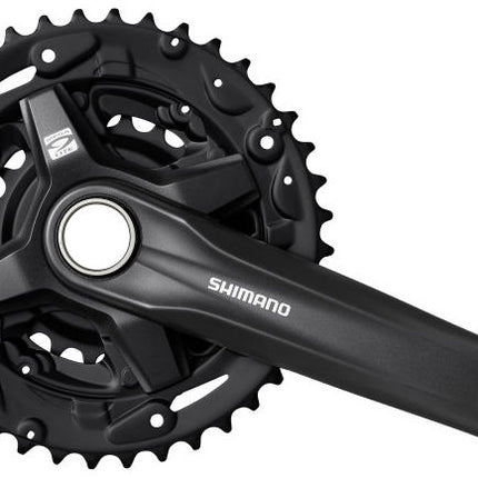Crankstel 3 x 9 speed Shimano FC-MT210 met 170mm crankarm 44-32-22T - zwart