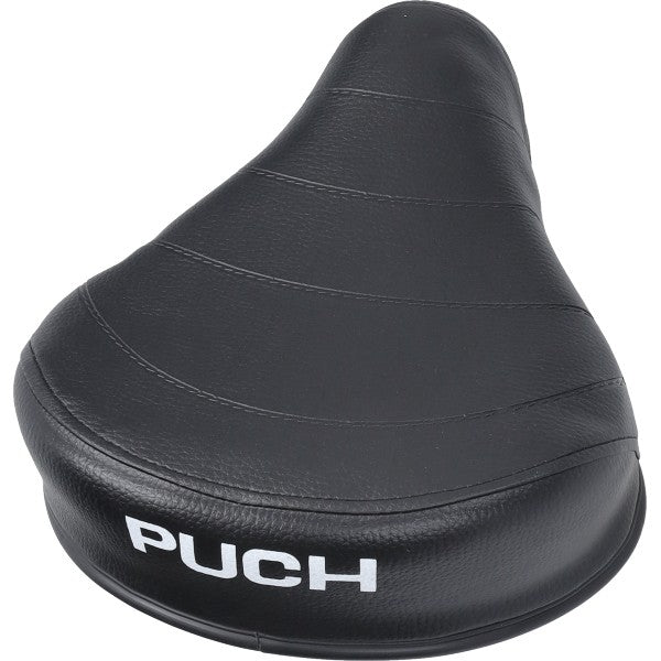 zadel met opdruk (made in EU) vlak model zwart puch maxi