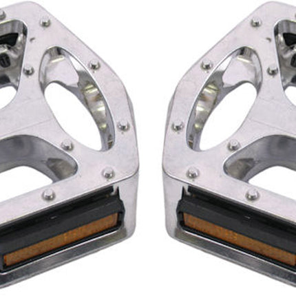 Pédalier BMX/Freestyle aluminium - argent