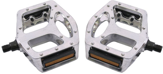 Pedaalset BMX/Freestyle aluminium - zilver