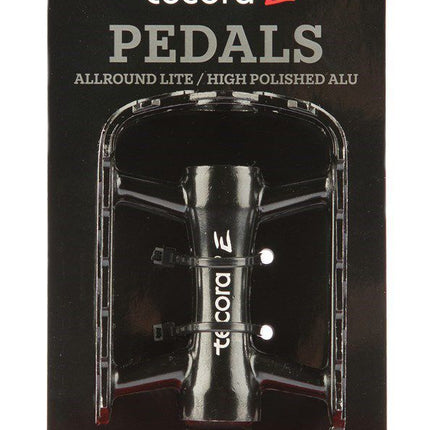 Pedaalset BMX Tecora E allround lite - zwart
