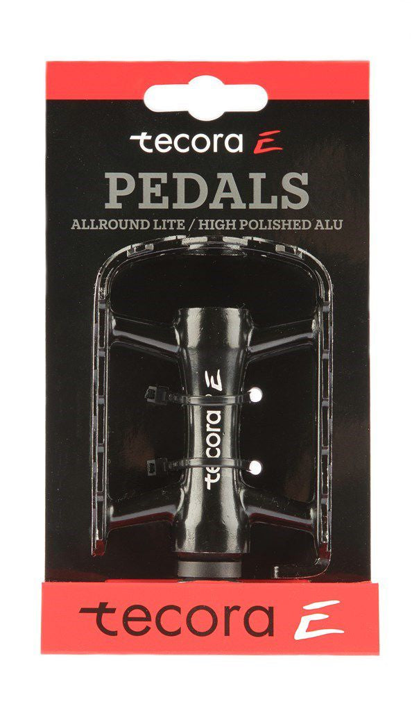 Pedaalset BMX Tecora E allround lite - zwart