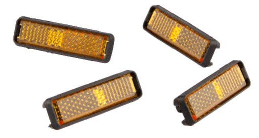 Pedaalset MTB Tecora E combi 9/16" SPD/eenzijdig met reflectoren - zwart/zilver